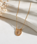 10mm CZ Cross Plate Scapular Chain 18k

Gold Filled Necklace